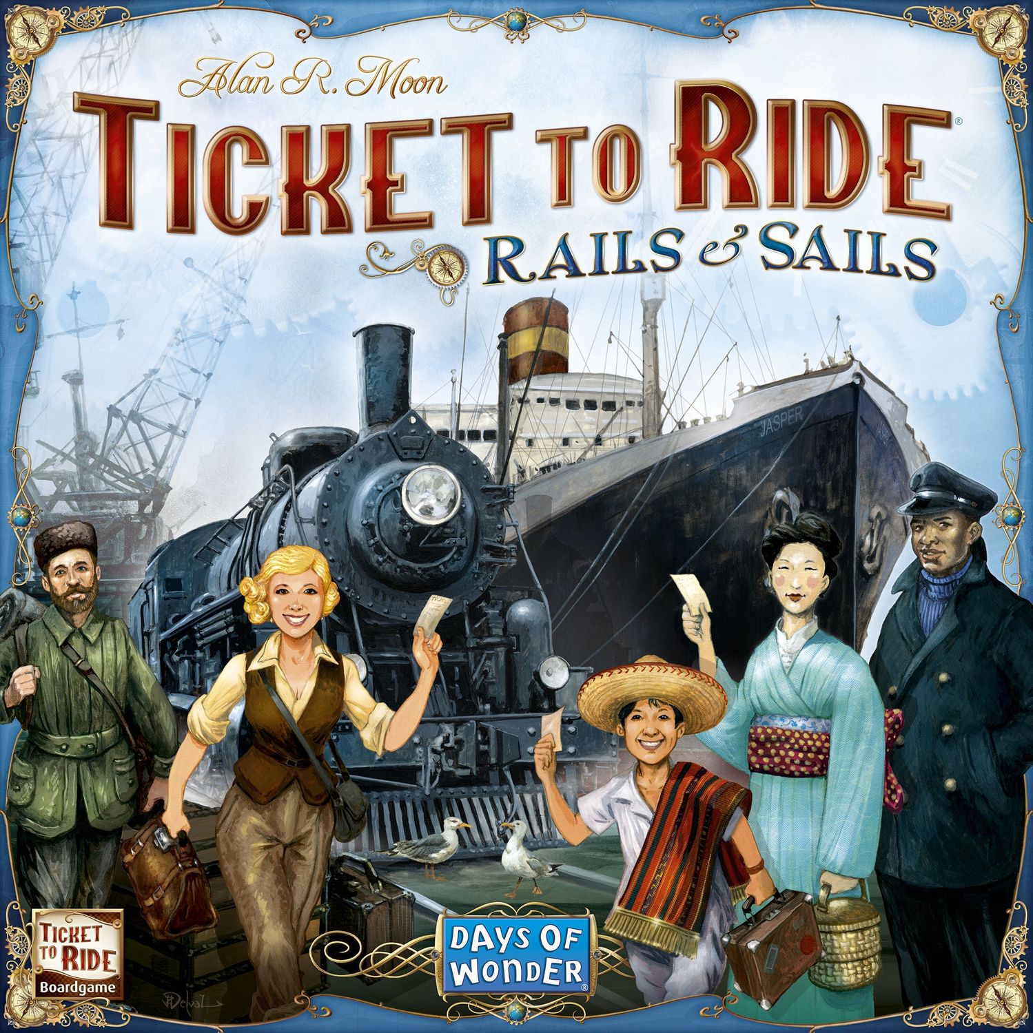 TICKET TO RIDE - RAILS AND SAILS