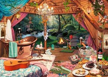 Ravensburger Large Format 500PCS Cozy Glamping
