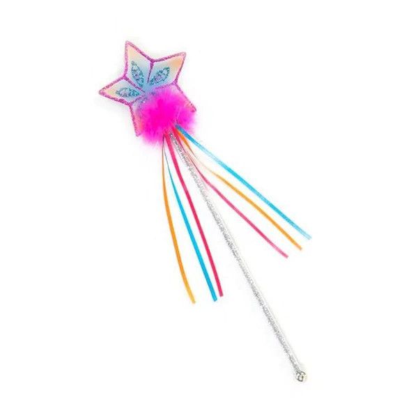 Glitter Rainbow Wand Fushia