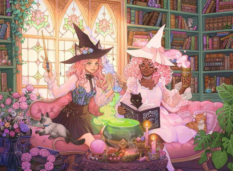 Ravensburger 200PCS Enchanting Library