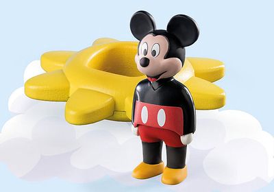 1.2.3 &amp; Disney: Mickey&#39;s Spinning Sun with Rattle Feature