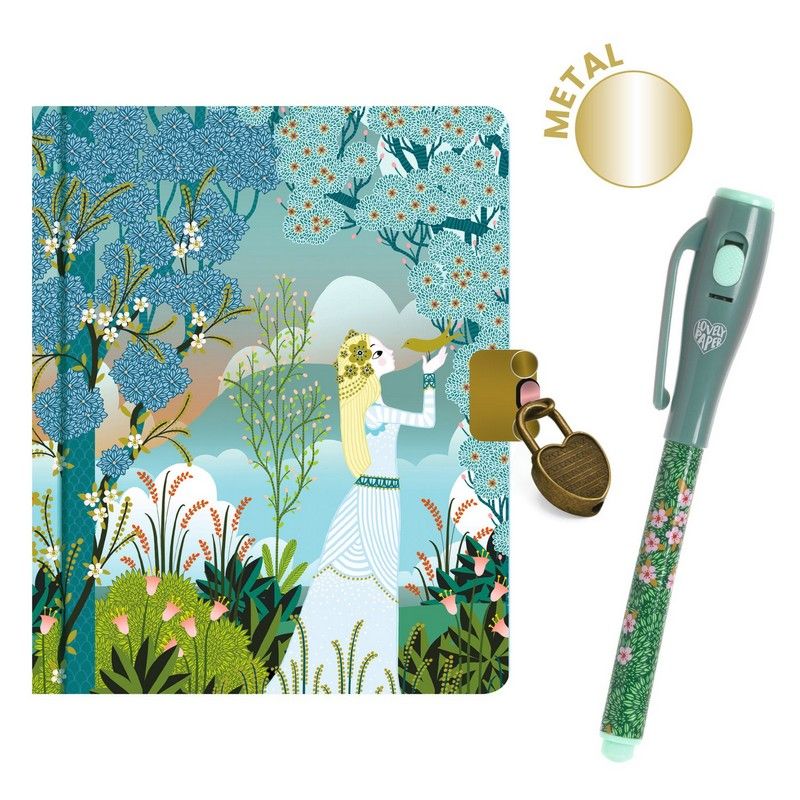 Lovely Paper // Little secret Notebook and magic marker/ Charlotte