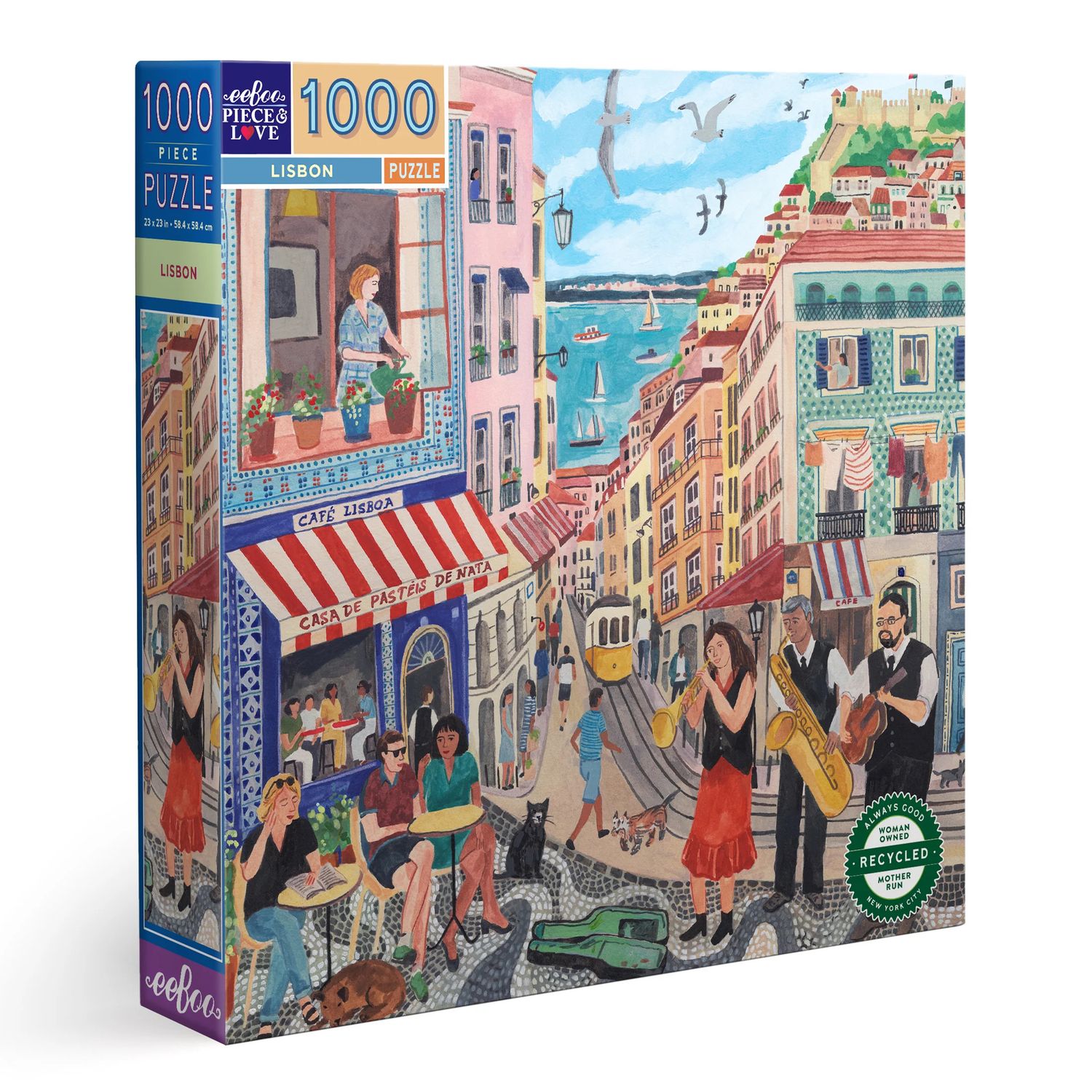 eeboo LISBON 1000 PIECE PUZZLE