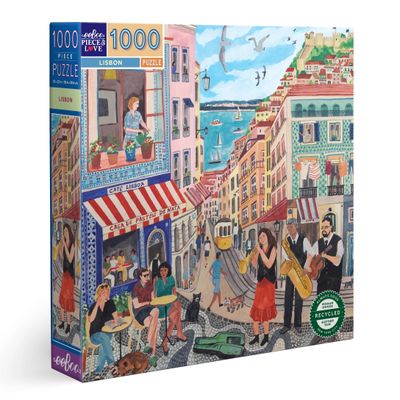 eeboo LISBON 1000 PIECE PUZZLE