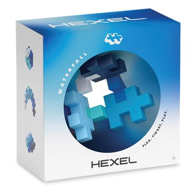 Plus Plus Hexel Waterfall