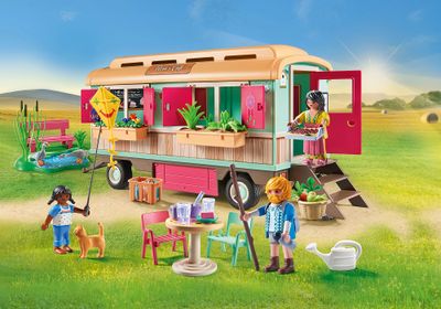 Playmobil Cozy Site Trailer Cafe