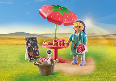Playmobil Homemade Strawberry Jam Stall