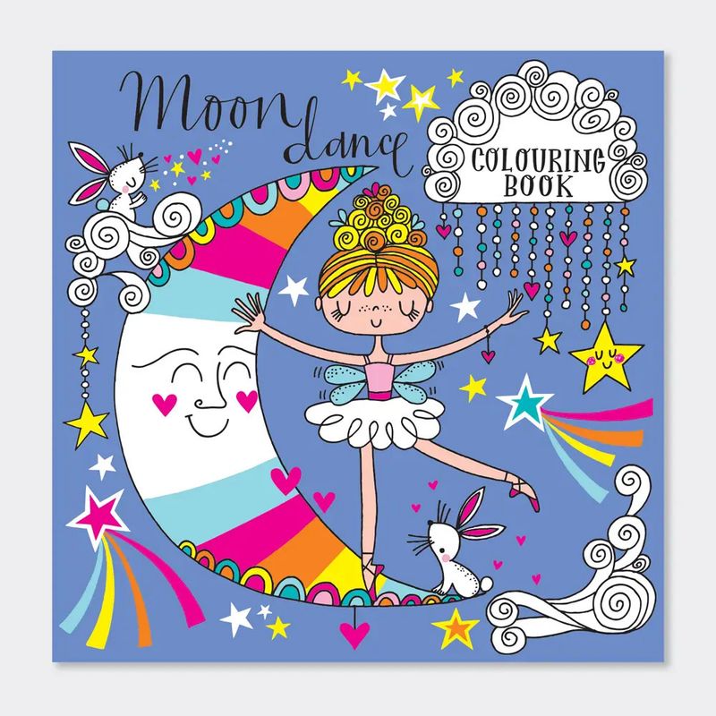 Square Colouring Book - Moondance
