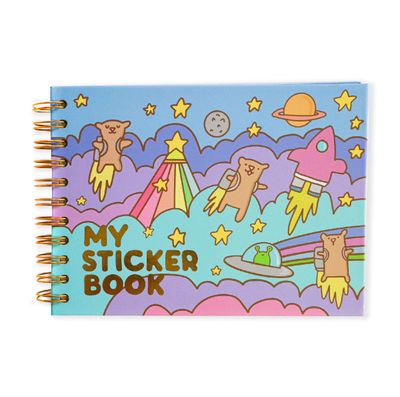 The Penny Paper Co Hardcover Bears in Space Sticker Book