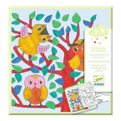 Coloring dispenser / Forest