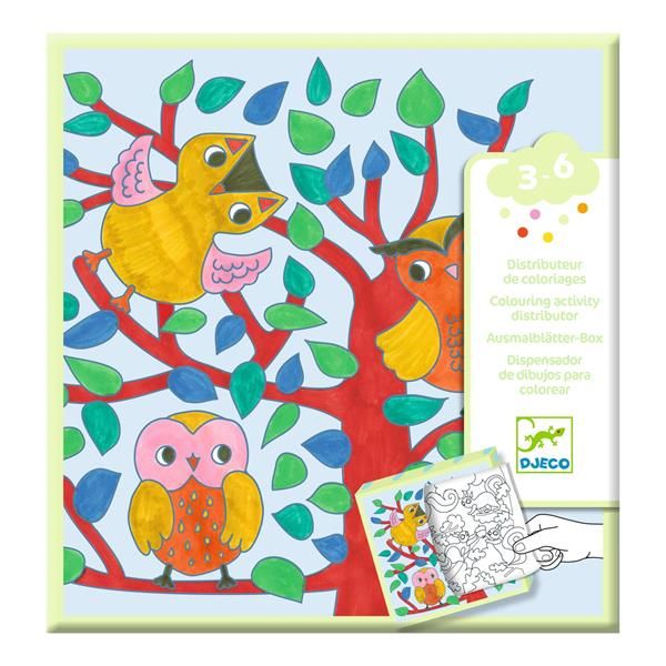Coloring dispenser / Forest