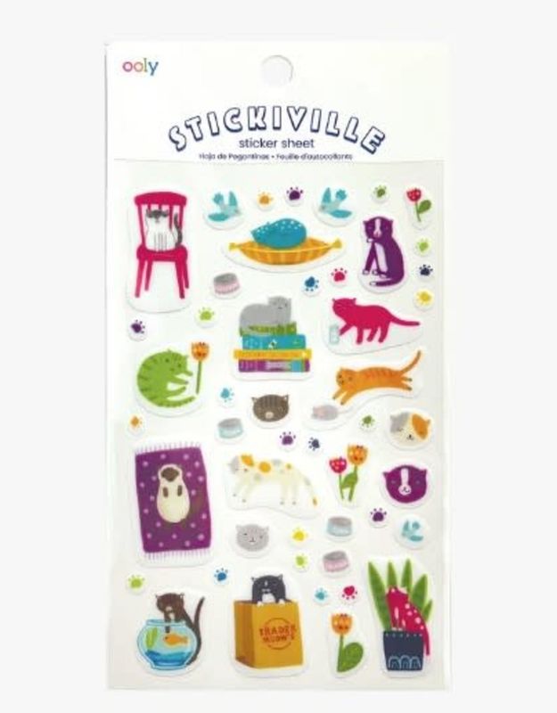 Stickiville Standard - Quirky Cats
