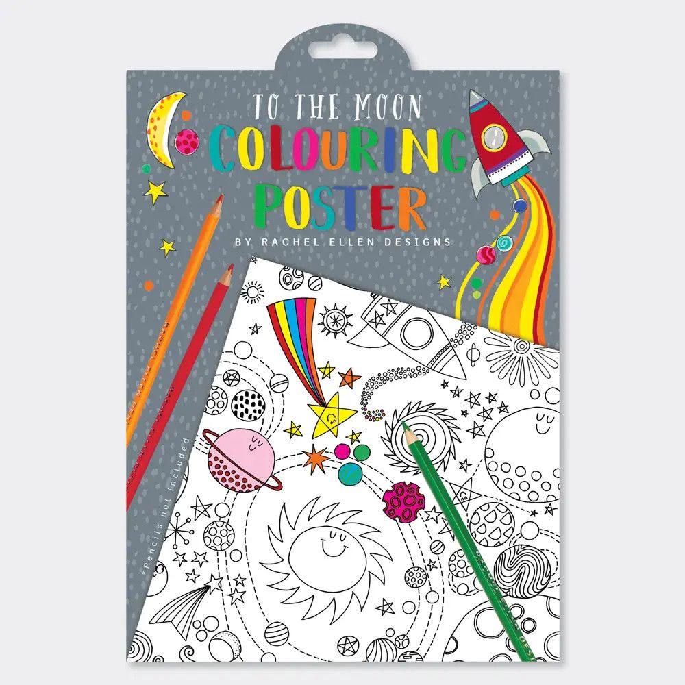 Colouring Posters - Space