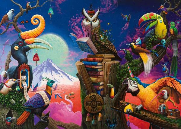 Ravensburger 1000PCS Songs Of Extinct Birds
