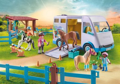 Playmobil Mobile horse riding school