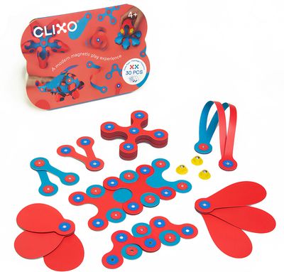 Clixo CREW PACK (30PCS) FLAMINGO/TURQUOISE