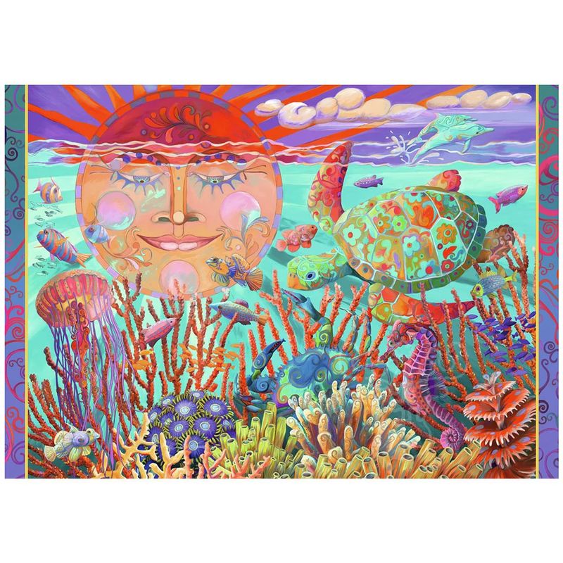 500PCS Large Format Sun and Sea
