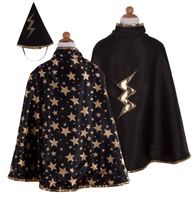 Rev. Wizard Cape &amp; Hat 4-6
