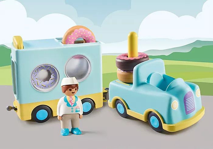 1.2.3: Doughnut Truck with Stacking and Sorting Feature