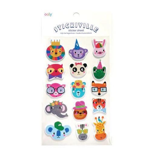 Stickiville Standard - Party Animals