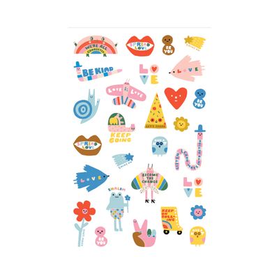 Stickiville Stickers X Suzy: Mini Mantra