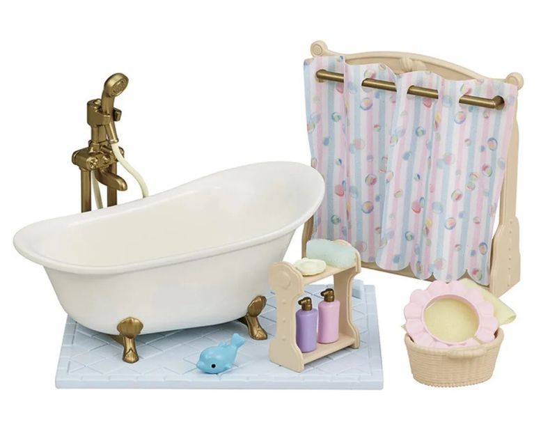 Calico Critters Bath and Shower Set