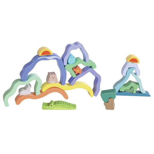 Hape Nature Scene Stacking Blocks