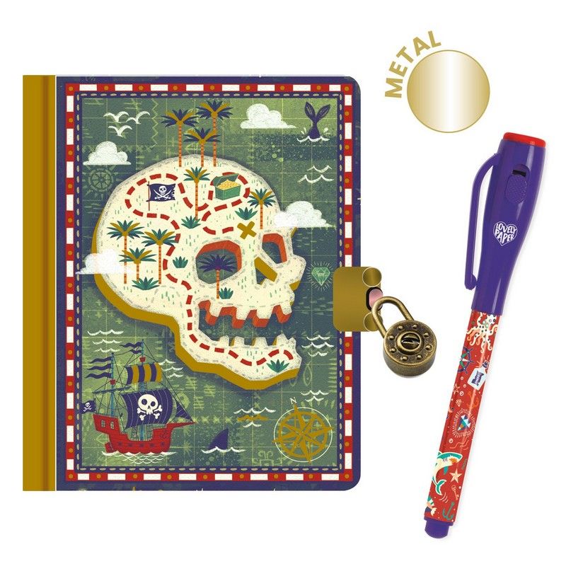 Lovely Paper // Little secret Notebook and magic marker/ Steve