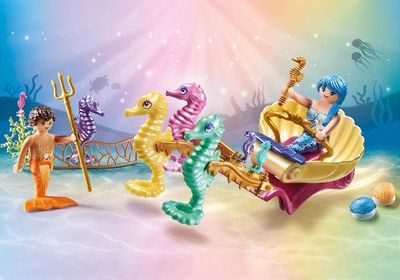 Playmobil Mermaid Seahorse Carriage
