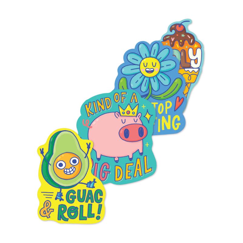 Stickiville Stickers: Punny Pals - Vinyl
