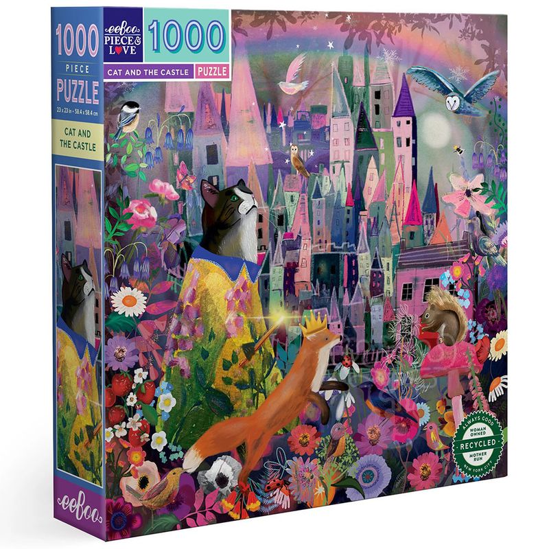 eeboo CAT AND THE CASTLE 1000 PCS