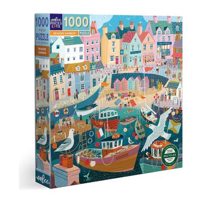 eeboo SEASIDE HARBOUR 1000 PCS