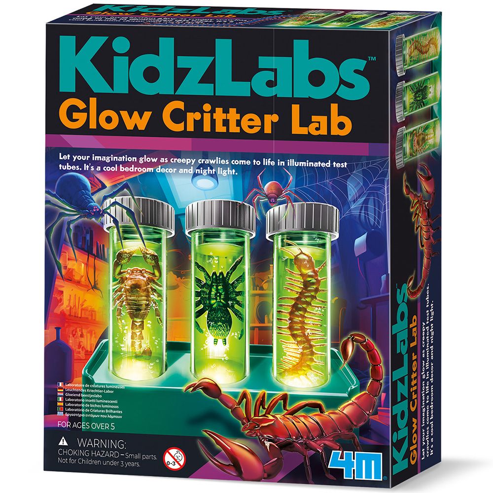 4M Glow Critter Lab