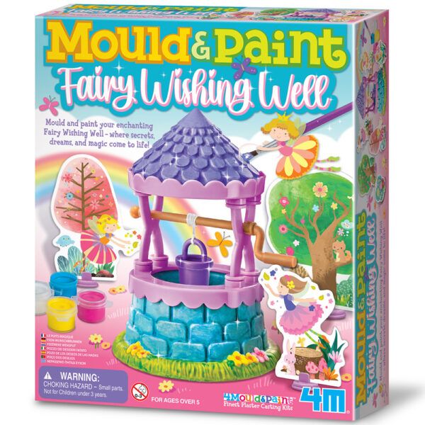 4M -MOULD &amp; PAINT FAIRY WISHING WELL