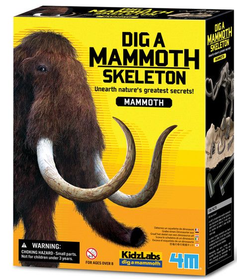4M Science Dig a Mammoth Skeleton