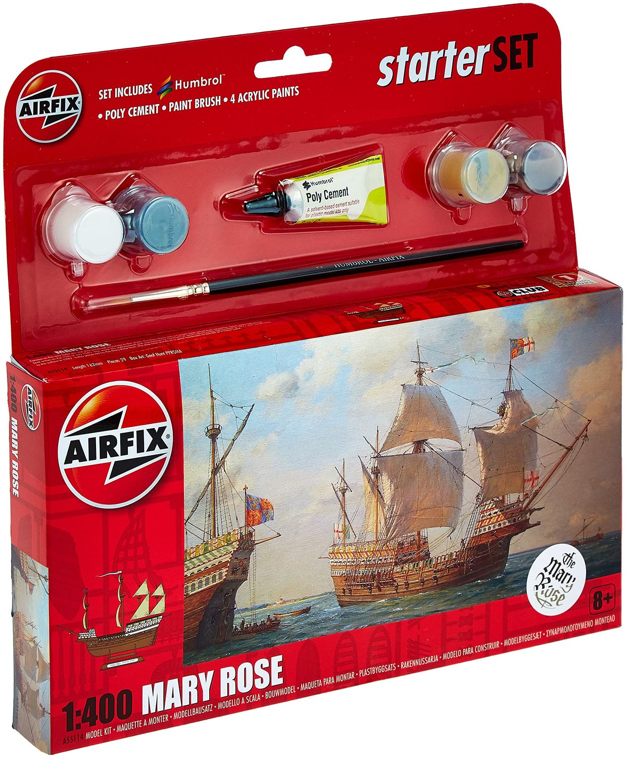 1:400 Mary Rose