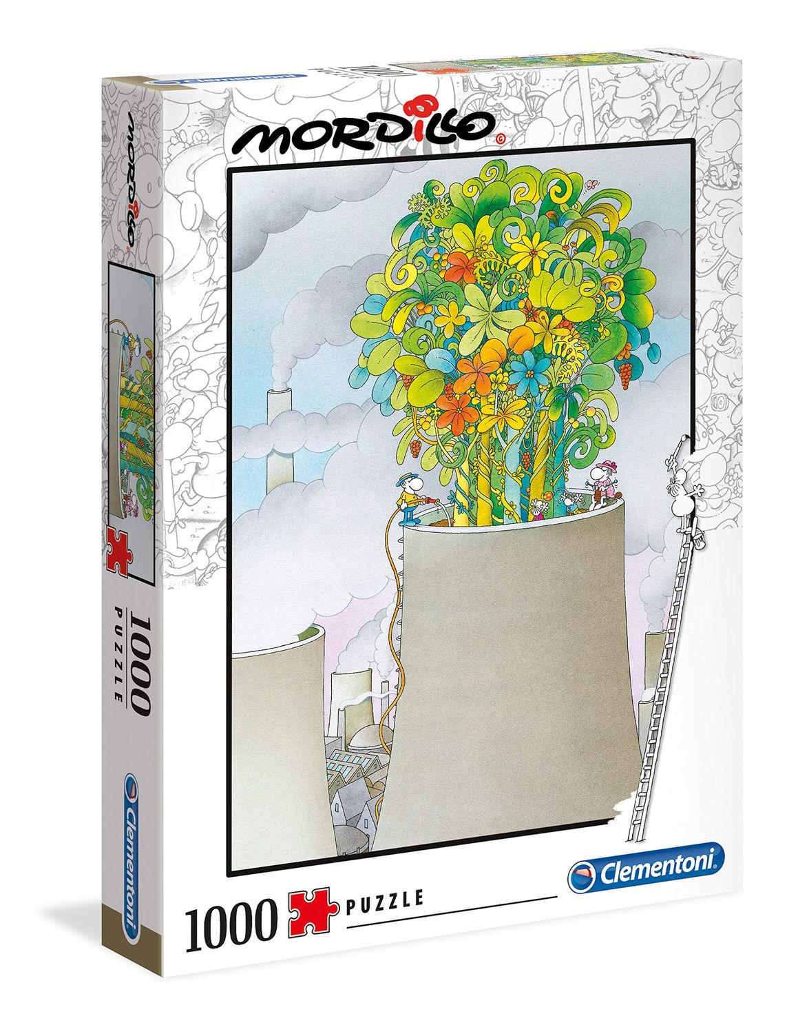 Clementoni 1000Pcs Mordillo the Cure