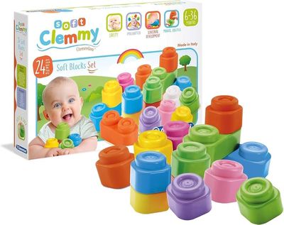 Clemmy: Soft Blocks 24 Set