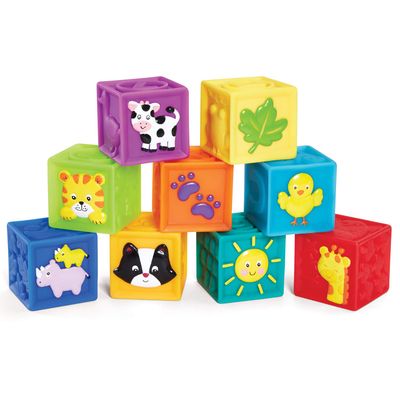 Earlyears Squeak &#39;n Stack Blocks