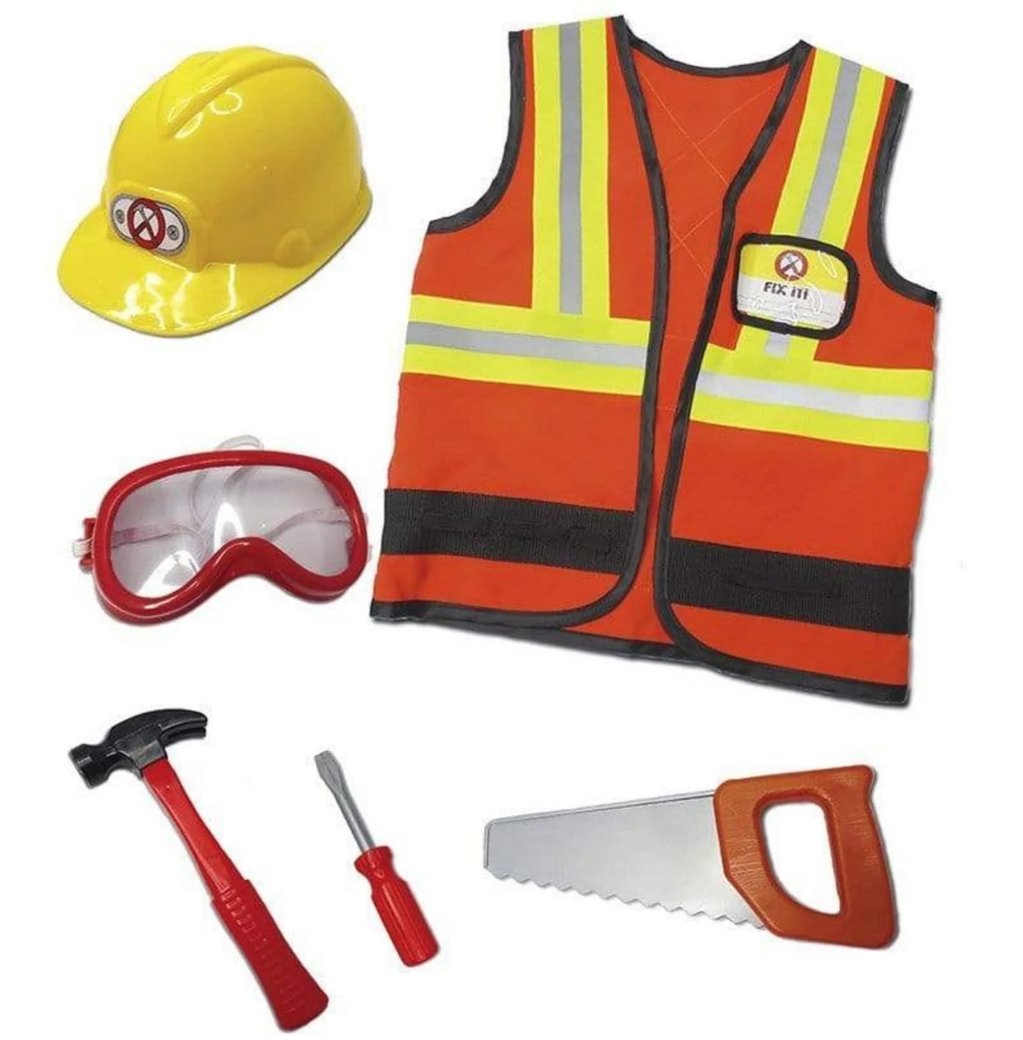 Construction Worker w/Accessories
