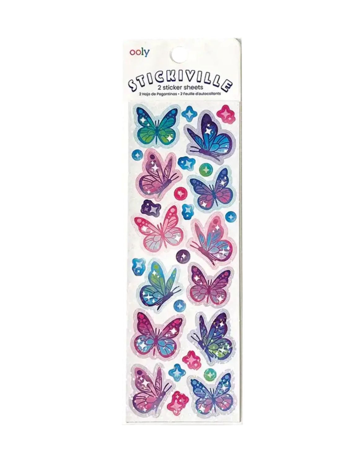 Stickiville Skinny - Glittery Butterflies