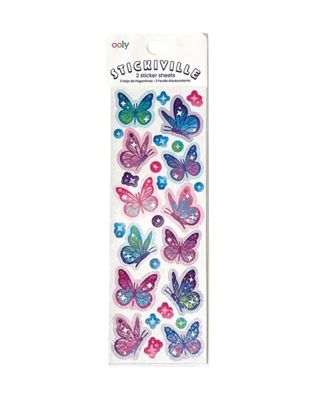 Stickiville Skinny - Glittery Butterflies