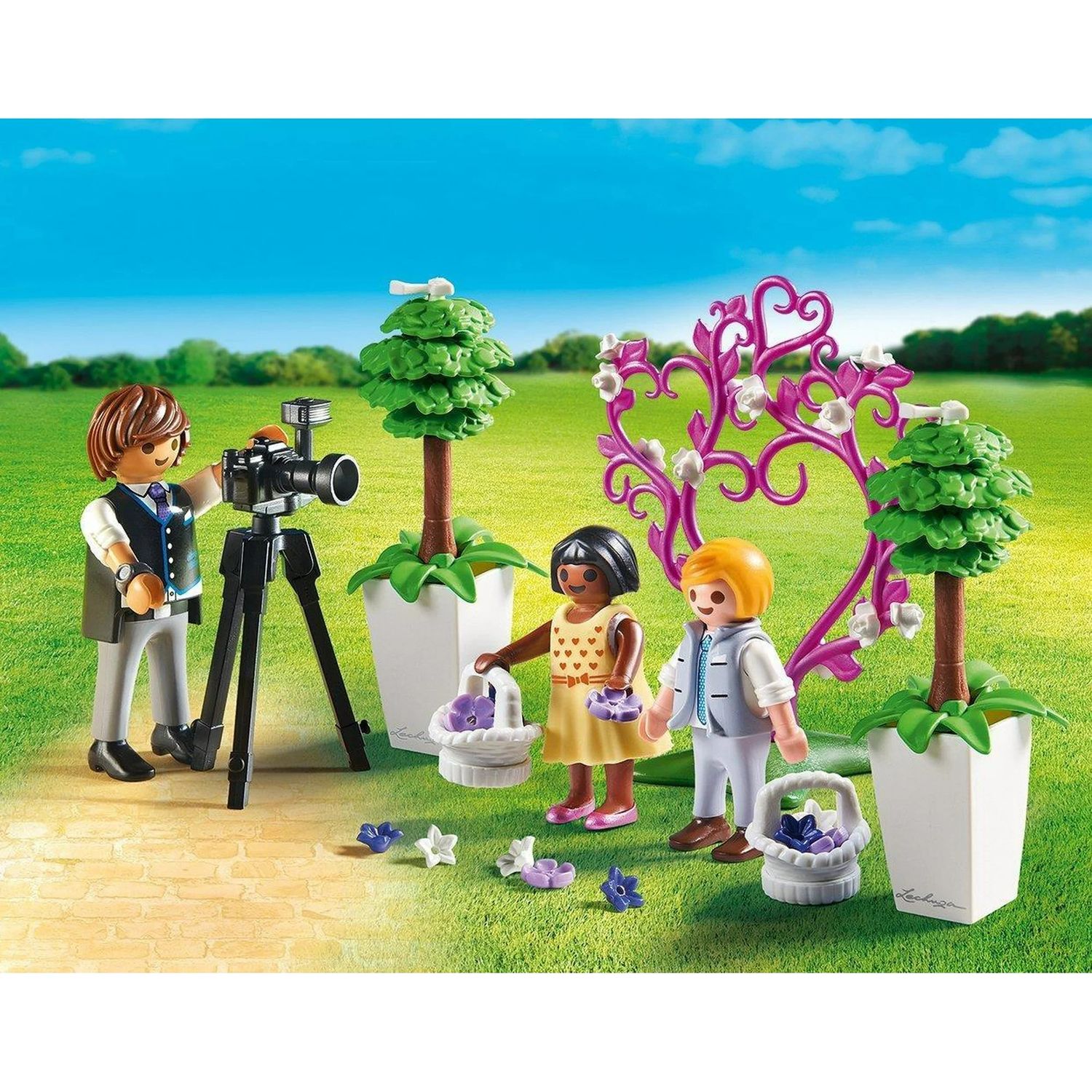 Flower Children and Photographer
