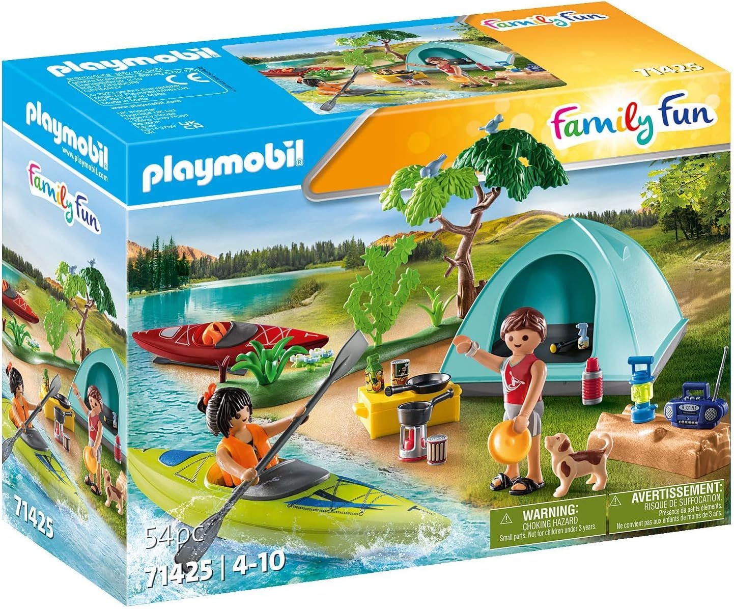 Playmobil Campsite with Campfire