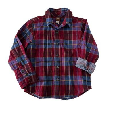 Family Plaid Button Up Shirt