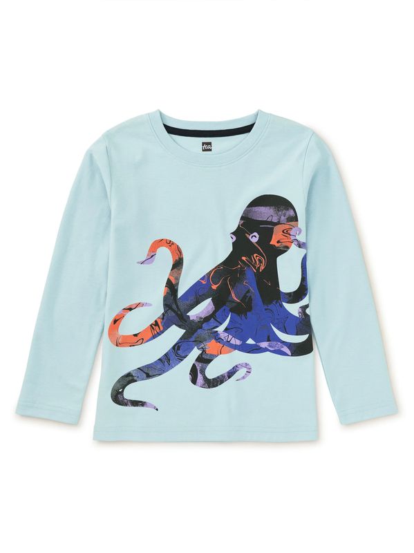 Marble Octopus Graphic Tee