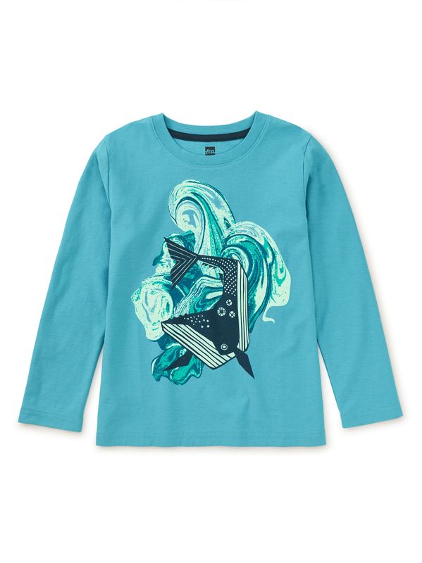 Marbled Whale Graphic Tee