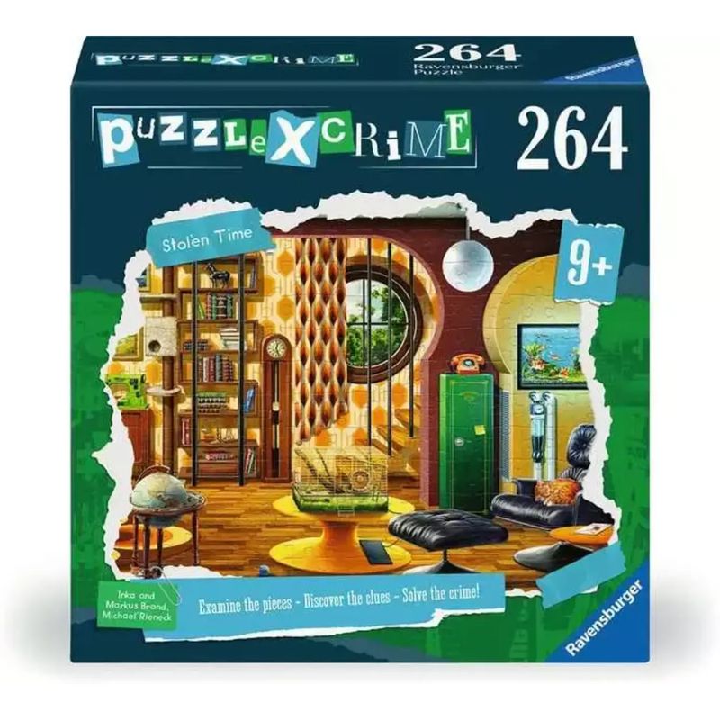 Ravensburger Puzzle x Crime Stolen Time 264 PCS
