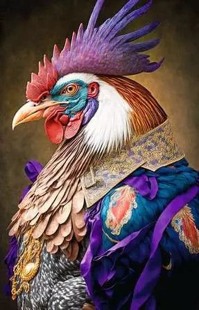 Ravensburger 200PCS Puzzle Moment Rooster General