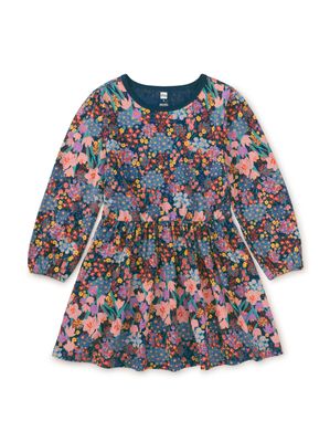 Blouson Sleeve Pocket Dress